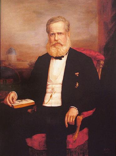 Delfim da Camara Portrait of Dom Pedro II